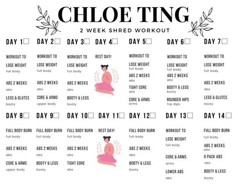 chloe ting's 2019 2 week shred program